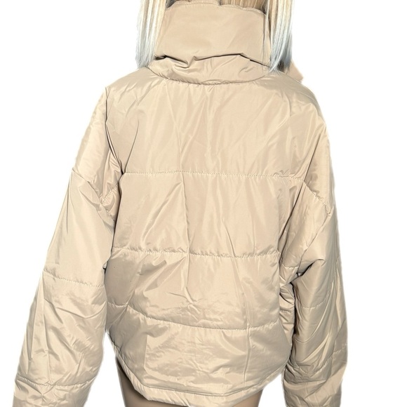 THE FIFTH LABEL Designer Beige Puffer Jacket Women’s Sz S Coat Trendy Fit - Picture 7 of 16